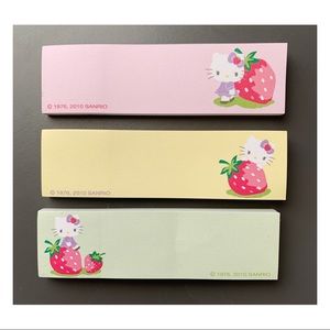 Sanrio Hello Kitty Page Markers in 3 Colors